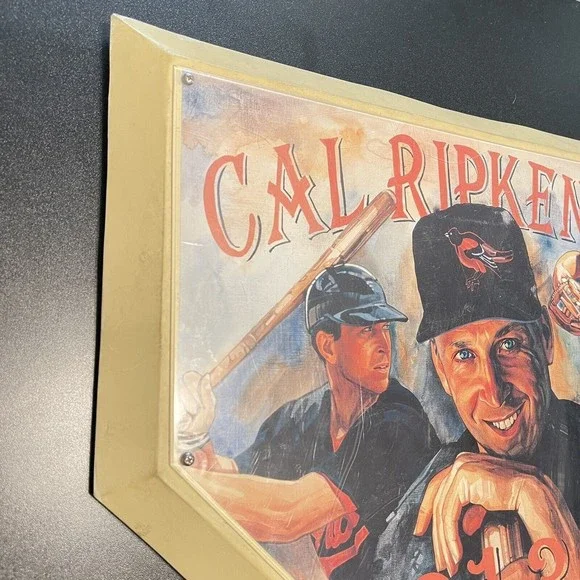 Vintage Cal Ripken Jr. 2131 Lithograph Home Plate (Out of Box) - Picture 4 of 7